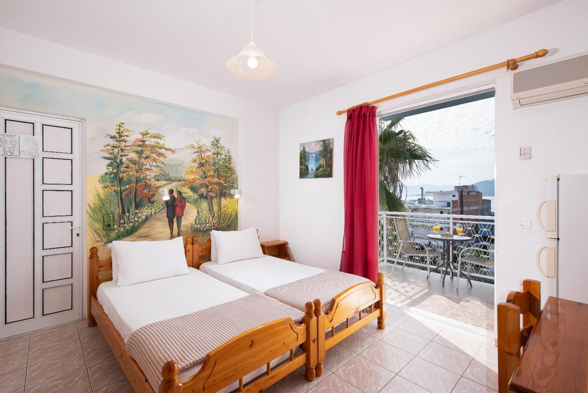 Ferienwohnung Zoe Seaside Loutra Edipsou  Exterior foto