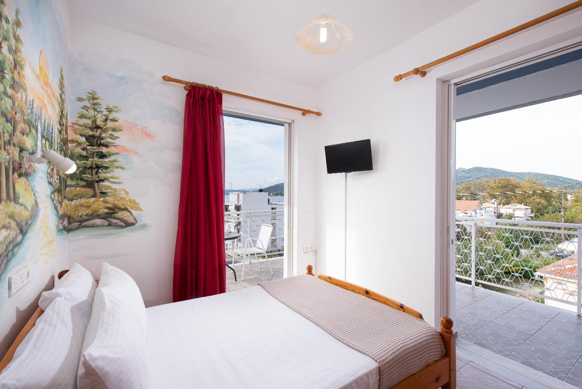 Ferienwohnung Zoe Seaside Loutra Edipsou  Exterior foto