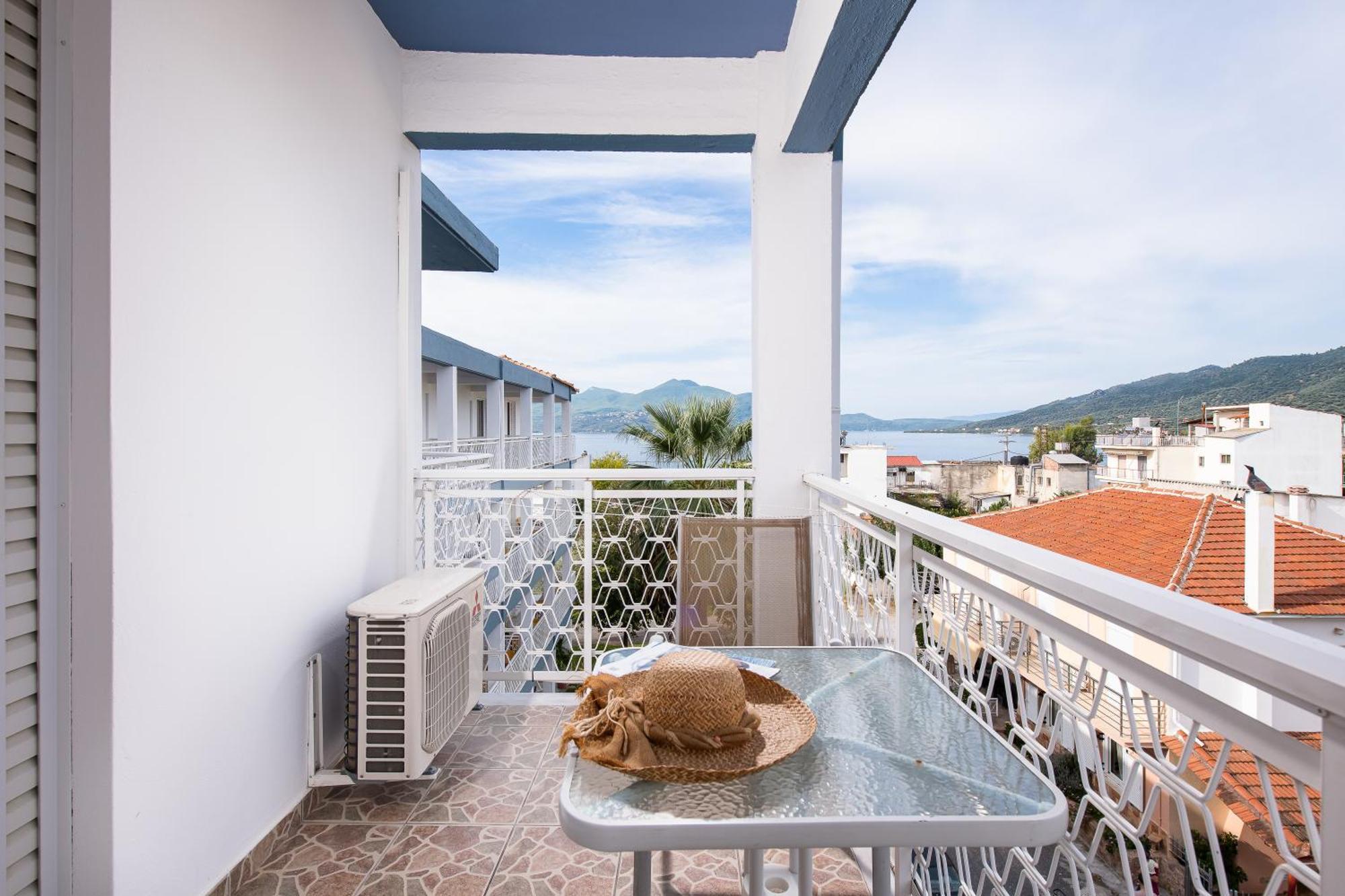 Ferienwohnung Zoe Seaside Loutra Edipsou  Exterior foto