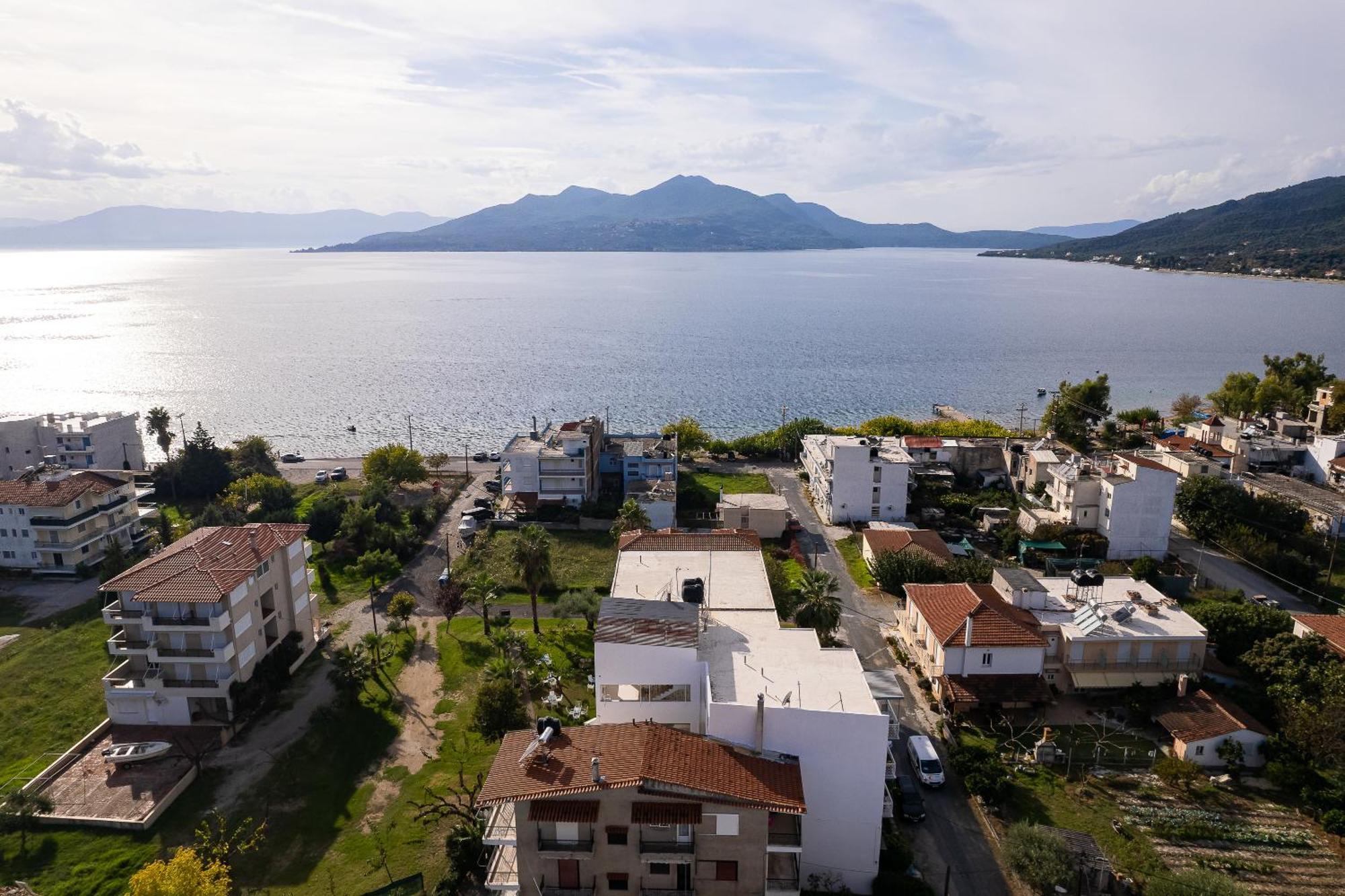 Ferienwohnung Zoe Seaside Loutra Edipsou  Exterior foto