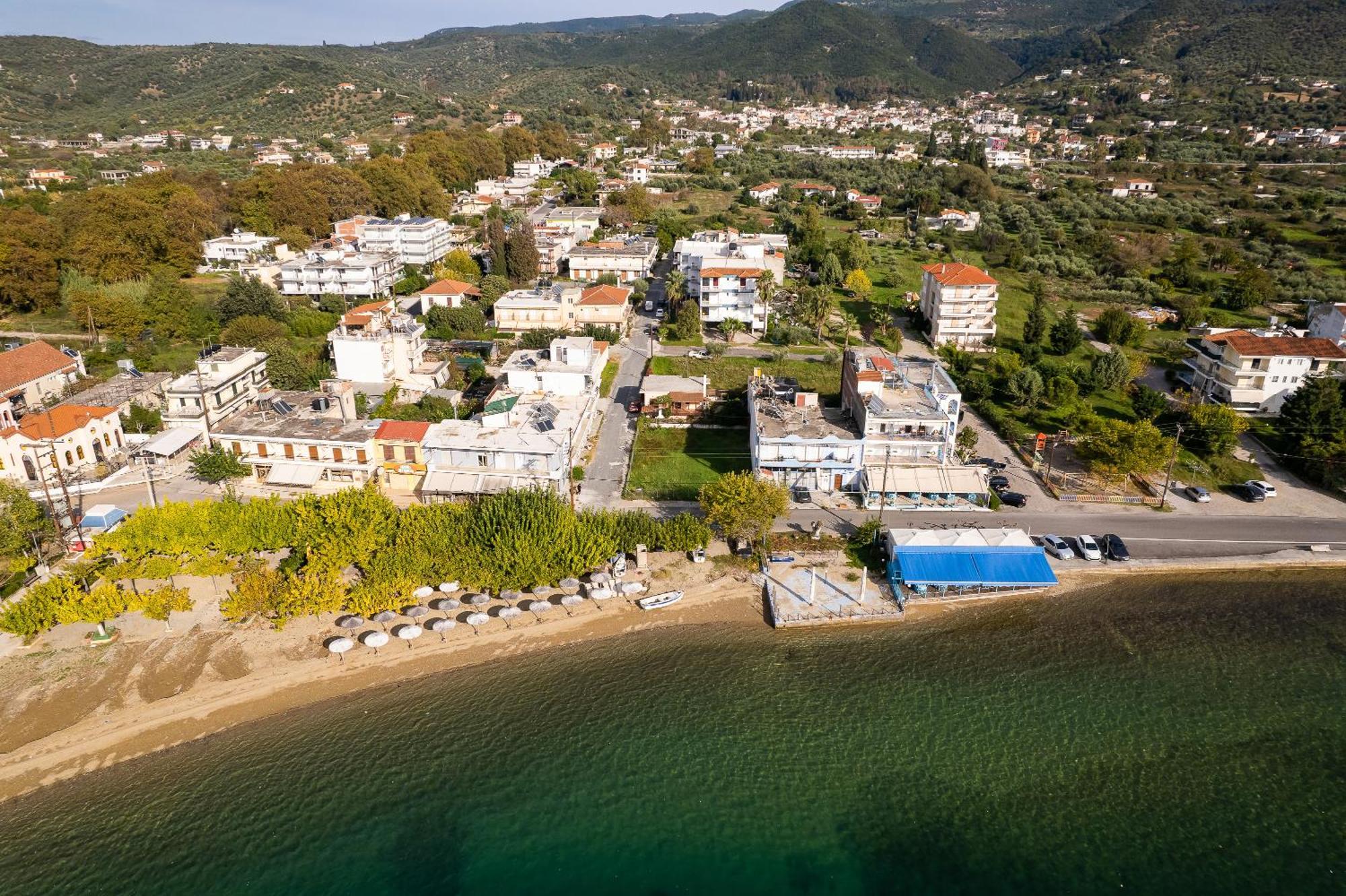 Ferienwohnung Zoe Seaside Loutra Edipsou  Exterior foto